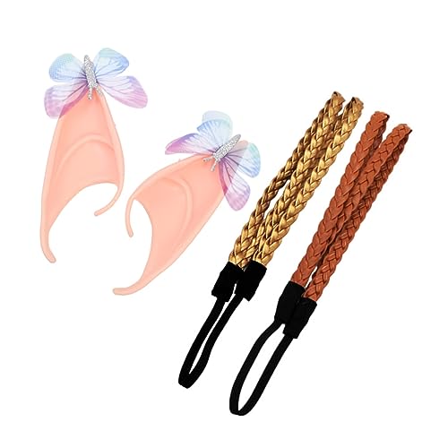 WRITWAA 1 Set Ohren Stirnband Farbige Stirnbänder Haarschmuck Kostüm Damen Feen Stirnbänder Outfits Für Mädchen Halloween Partygeschenke Ohren Cosplay Requisite Halloween WRITWAA 1 Set Ohren Stirnband Farbige Stirnbänder Haarschmuck Kostüm Damen Feen Stirnbänder Outfits Für Mädchen Halloween Partygeschenke Ohren Cosplay Requisite Halloween von WRITWAA