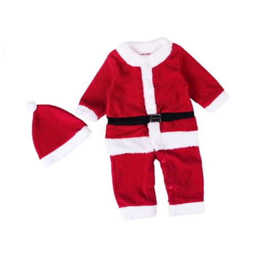 WRITWAA 70 Cm Großes Weihnachtsmannkostüm für Jungen und Mädchen Weihnachtsfeier-outfit Mütze Kleidung für Jungen Weihnachtsmannkostüm für Den Weihnachtstag WRITWAA 70 Cm Großes Weihnachtsmannkostüm für Jungen und Mädchen Weihnachtsfeier-outfit Mütze Kleidung für Jungen Weihnachtsmannkostüm für Den Weihnachtstag von WRITWAA