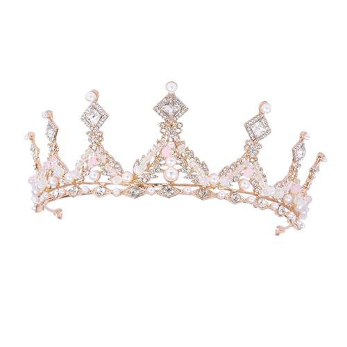WRITWAA 1 Stück Krone Geburtstagskrone für Goldene Prinzessinnen Haaraccessoires für Aufführungen und Partys Hochwertiges Design Langlebig WRITWAA 1 Stück Krone Geburtstagskrone für Goldene Prinzessinnen Haaraccessoires für Aufführungen und Partys Hochwertiges Design Langlebig von WRITWAA