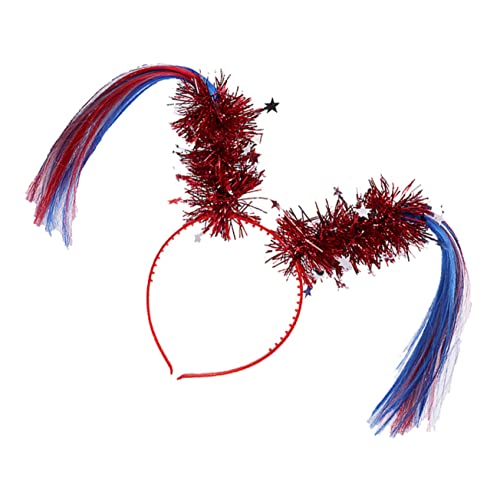 WRITWAA 1 Stück Pferdeschwanz-stirnband Haare Für Die Party Haarschmuck Für Kopfbedeckung Für Haarzubehör Cosplay-kopfschmuck Party-haarreifen Party-kopfbedeckung Rot Plastik WRITWAA 1 Stück Pferdeschwanz-stirnband Haare Für Die Party Haarschmuck Für Kopfbedeckung Für Haarzubehör Cosplay-kopfschmuck Party-haarreifen Party-kopfbedeckung Rot Plastik von WRITWAA
