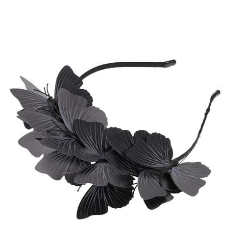 WRITWAA 1 Stück Schmetterlings Stirnband mit Imitationsschmetterlingen Haaraccessoire für Festivals und Partys Langlebig Bequem für Damen für Feierlichkeiten WRITWAA 1 Stück Schmetterlings Stirnband mit Imitationsschmetterlingen Haaraccessoire für Festivals und Partys Langlebig Bequem für Damen für Feierlichkeiten von WRITWAA