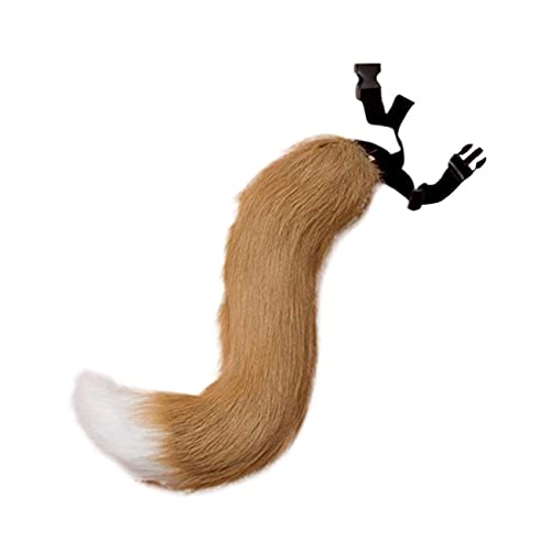 WRITWAA Verstellbarer Kunstfell Für Halloween Kostü Fluffige Cosplay Requisite Und Camel Farbe Ideal Für Kostümpartys Und Karneval WRITWAA Verstellbarer Kunstfell Für Halloween Kostü Fluffige Cosplay Requisite Und Camel Farbe Ideal Für Kostümpartys Und Karneval von WRITWAA