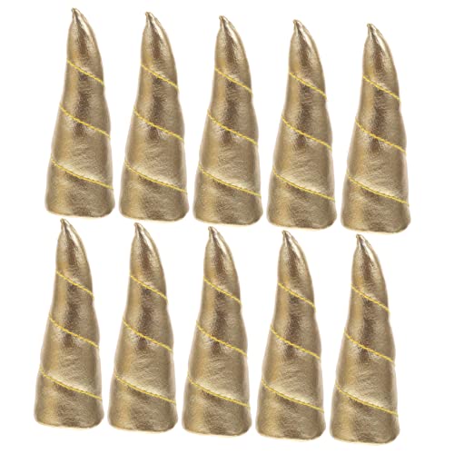 WRITWAA 10 Stück DIY Einhorn Horn Haar accessoires Goldfarben Langlebig Vielseitig als Haarclip Kostümzubehör Puppendeko für Fasching Geburtstag Unicorn Party Zufällige Zufällige Farbe WRITWAA 10 Stück DIY Einhorn Horn Haar accessoires Goldfarben Langlebig Vielseitig als Haarclip Kostümzubehör Puppendeko für Fasching Geburtstag Unicorn Party Zufällige Zufällige Farbe von WRITWAA