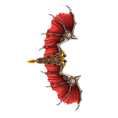 WRITWAA Faltbare Steampunk Drachenflügel Halloween Karneval Party Flügel Vliesbedarf WRITWAA Faltbare Steampunk Drachenflügel Halloween Karneval Party Flügel Vliesbedarf von WRITWAA