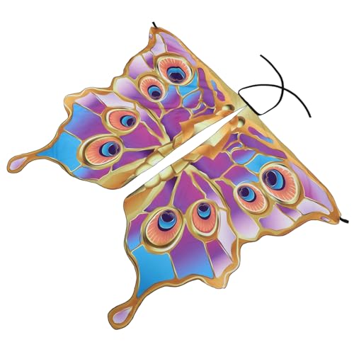 WRITWAA 1Stk Umhang für Halloween Costume Halloween Kleidung Halloween Kostuem Kinderkleider kinderparty mask Schmetterling Flügel Cosplay -Kostüm Cosplay-Partyumhang Polyester von WRITWAA