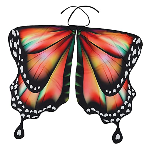 WRITWAA 1Stk Umhang für Halloween Flügel Schmetterling Kinderkleider kinderkleidung Costume Butterfly Wings faszinator Cosplay-Partyumhang Festival-Party-Kostüm Polyester von WRITWAA