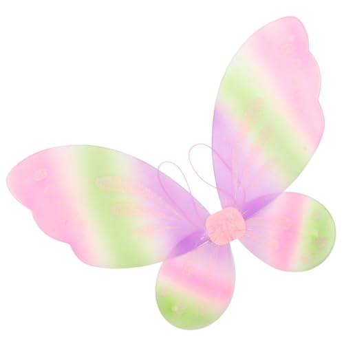 WRITWAA 1 Stück Jungen und Mädchen Karnevalsparty Kostüm Zubehör Tutu Feenflügel für Komfort und Mode WRITWAA 1 Stück Jungen und Mädchen Karnevalsparty Kostüm Zubehör Tutu Feenflügel für Komfort und Mode von WRITWAA