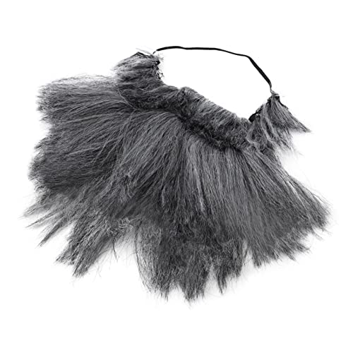 WRITWAA 1stk Künstlicher Bart Bart-kit Halloween-Maske Gefälscht Augenbrauen Färben Perücken Halloween-bartdekoration Mann Ingwer Perücke Falscher Bart Weihnachten Nase Grey Plastik WRITWAA 1stk Künstlicher Bart Bart-kit Halloween-Maske Gefälscht Augenbrauen Färben Perücken Halloween-bartdekoration Mann Ingwer Perücke Falscher Bart Weihnachten Nase Grey Plastik von WRITWAA