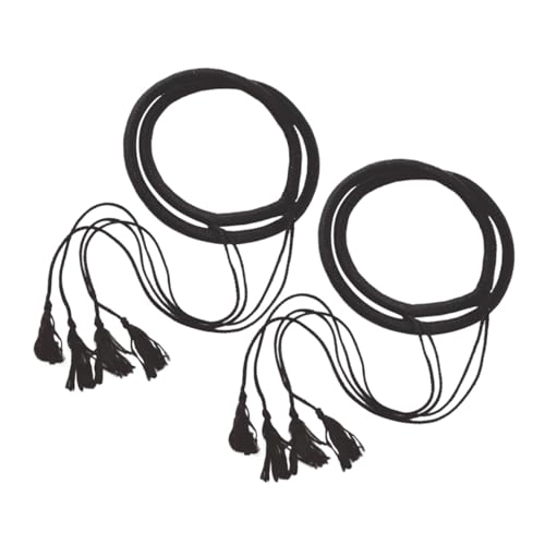 WRITWAA 2 Stück Arabisches Kopftuch Herren mit Quasten Stirnband Accessoire für Karneval und Themenpartys für Cosplay und Kostüme von WRITWAA
