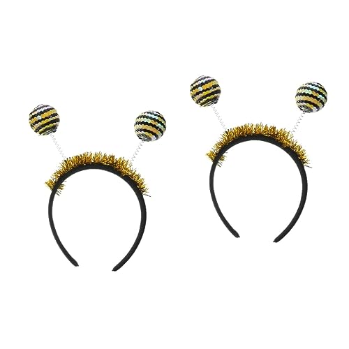 WRITWAA 2 Stück Halloween Stirnband mit Pailletten Insekten Design Elastisch und Langlebig Kopfschmuck für Erwachsene und Passend für Karneval Party Halloween und Festlichkeiten von WRITWAA