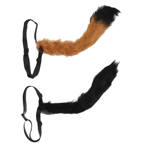 WRITWAA 2 Stück Verstellbarer Faux Furry Tier für Karneval und Halloween Kostümdekoration für Cosplay Events und Partys Einzigartiges Accessoire für Unvergessliche Auftritte WRITWAA 2 Stück Verstellbarer Faux Furry Tier für Karneval und Halloween Kostümdekoration für Cosplay Events und Partys Einzigartiges Accessoire für Unvergessliche Auftritte von WRITWAA