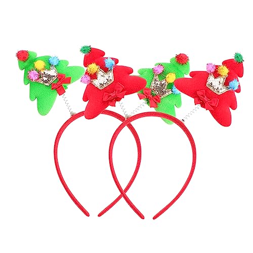 WRITWAA 2 Stück Weihnachtliche Haarschleifen für Mädchen Weihnachtsbaum Designs Festliche Haarschmuck Accessoires für Xmas Partys und Familienfeiern WRITWAA 2 Stück Weihnachtliche Haarschleifen für Mädchen Weihnachtsbaum Designs Festliche Haarschmuck Accessoires für Xmas Partys und Familienfeiern von WRITWAA