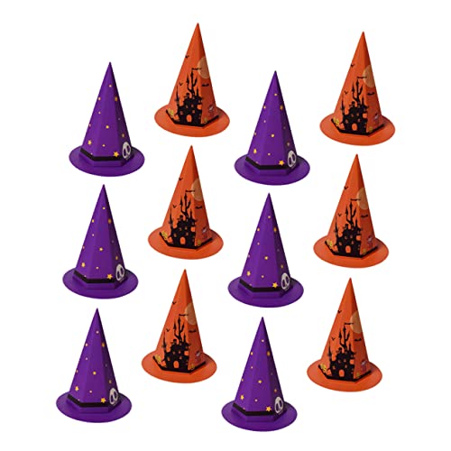 WRITWAA 20 Stück Teiliges Halloween Süßigkeiten Geschenkboxen Bunte Cartoon Hut Design Vielseitige Party Favor Behälter für Süßigkeiten Kekse Kleine Dekorative Halloween Party Verpackung WRITWAA 20 Stück Teiliges Halloween Süßigkeiten Geschenkboxen Bunte Cartoon Hut Design Vielseitige Party Favor Behälter für Süßigkeiten Kekse Kleine Dekorative Halloween Party Verpackung von WRITWAA