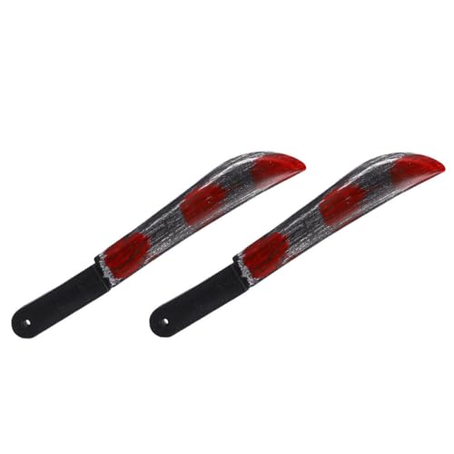 WRITWAA 2St Requisiten für Simulationsmesser LED-Masken Halloween-Hausschuhe riesige Schere Halloween Costume Halloween Kleidung Halloween-Requisite Cosplay -Requisite Plastik WRITWAA 2St Requisiten für Simulationsmesser LED-Masken Halloween-Hausschuhe riesige Schere Halloween Costume Halloween Kleidung Halloween-Requisite Cosplay -Requisite Plastik von WRITWAA