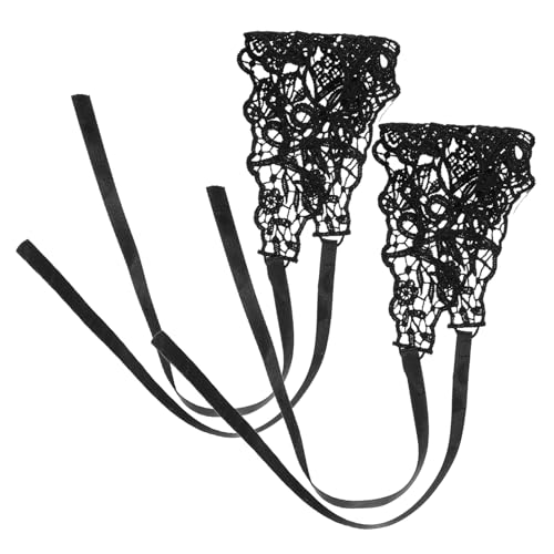 WRITWAA 2Stücke Damen Augenmaske Spitze Trendige Maske für Maskerade Karneval und Halloween Kreative Kostümaccessoires für Besondere Anlässe WRITWAA 2Stücke Damen Augenmaske Spitze Trendige Maske für Maskerade Karneval und Halloween Kreative Kostümaccessoires für Besondere Anlässe von WRITWAA