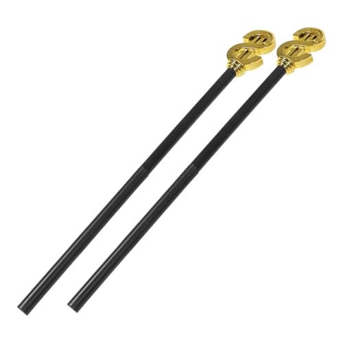 WRITWAA 2pcs Halloween Cane Halloween Cosplay Stick Stick Dress Up Halloween Decor Walking Cane WRITWAA 2pcs Halloween Cane Halloween Cosplay Stick Stick Dress Up Halloween Decor Walking Cane von WRITWAA