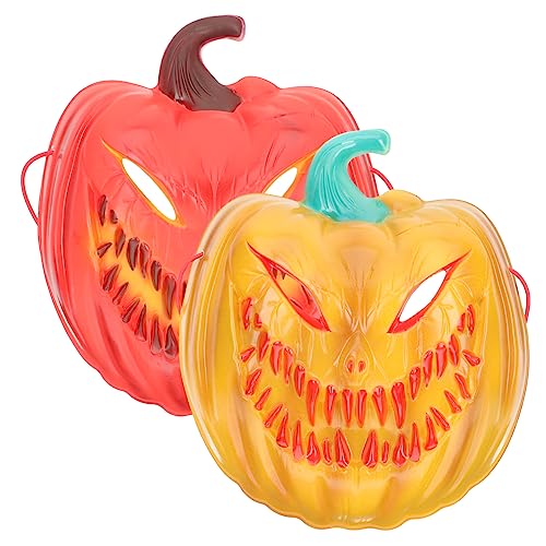 WRITWAA 2st Halloween-maske Halloween-cosplay Maske Katze Halloween-versorgung Halloween-requisite Halloween Gruselige Requisiten Halloween-gesichtsmaske Skelettmaske Schädelmasken Plastik von WRITWAA