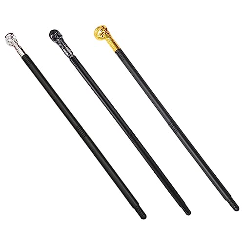 WRITWAA 3 Stück Skeletthandstock für Halloween Rollenspiel und Bühnenaufführungen Retro Design für Kostüme und Theateraccessoires WRITWAA 3 Stück Skeletthandstock für Halloween Rollenspiel und Bühnenaufführungen Retro Design für Kostüme und Theateraccessoires von WRITWAA