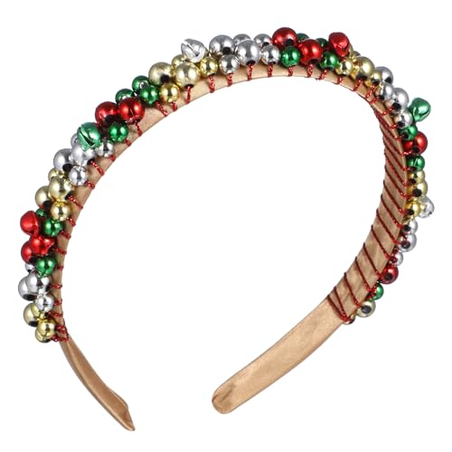 WRITWAA 3 Stück Teiliges Haarreif mit Bunten Glocken Langlebig und Leicht Party und Weihnachtskopfschmuck für Erwachsene Bequemes Haaraccessoire für Festliche Anlässe WRITWAA 3 Stück Teiliges Haarreif mit Bunten Glocken Langlebig und Leicht Party und Weihnachtskopfschmuck für Erwachsene Bequemes Haaraccessoire für Festliche Anlässe von WRITWAA