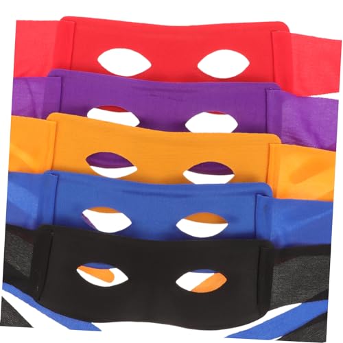 WRITWAA 5 Stück Teiliges Halbgesichtsmasken für Herren Bunte PVC Maskerade Masken für Halloween Party Cosplay Karneval Stilvolles Kostümzubehör WRITWAA 5 Stück Teiliges Halbgesichtsmasken für Herren Bunte PVC Maskerade Masken für Halloween Party Cosplay Karneval Stilvolles Kostümzubehör von WRITWAA