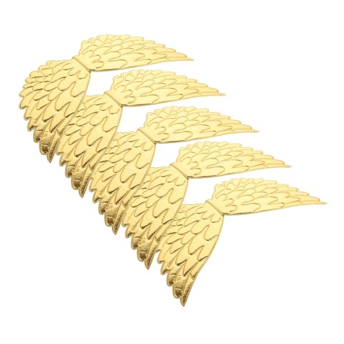 WRITWAA 5St Kostümmädchen geführte Schmetterlingsflügel Bühnenflügel Stütze Marienkäfer halloween costume halloween kleidung Accessoires zum Anziehen großer Feenflügel Polyester Golden WRITWAA 5St Kostümmädchen geführte Schmetterlingsflügel Bühnenflügel Stütze Marienkäfer halloween costume halloween kleidung Accessoires zum Anziehen großer Feenflügel Polyester Golden von WRITWAA