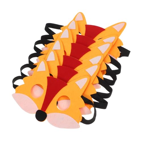 WRITWAA 6St Oberfläche aus Vliesfilz Kürbis- schwarze Maske Wolf halloween costume halloween kleidung gesichtsmaske halloween deko Requisiten für Halloween-Masken Kostüm Maske gefühlt WRITWAA 6St Oberfläche aus Vliesfilz Kürbis- schwarze Maske Wolf halloween costume halloween kleidung gesichtsmaske halloween deko Requisiten für Halloween-Masken Kostüm Maske gefühlt von WRITWAA