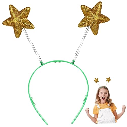 WRITWAA 8 Stück Pentagramm Stirnband Pailletten Stern Kopfbedeckung Stern Glitzer Haarbänder Weihnachtsstern Kopfbedeckung Pailletten Stern Kopfbedeckung Haar Accessoires Stern WRITWAA 8 Stück Pentagramm Stirnband Pailletten Stern Kopfbedeckung Stern Glitzer Haarbänder Weihnachtsstern Kopfbedeckung Pailletten Stern Kopfbedeckung Haar Accessoires Stern von WRITWAA