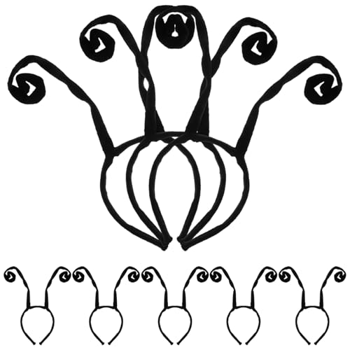 WRITWAA 8 Stück Teiliges Halloween Haarband Diy Stirnbänder für Erwachsene Perfektes Zubehör für Halloween Feiern und Kostümpartys Gruselige und Charmante Haaraccessoires von WRITWAA