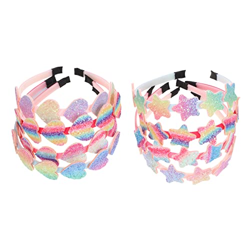 WRITWAA 8 Stück Teiliges Stirnband für Regenbogen Haaraccessoires für Partys Geburtstagsfeiern und Tägliches Fotos und Veranstaltungen WRITWAA 8 Stück Teiliges Stirnband für Regenbogen Haaraccessoires für Partys Geburtstagsfeiern und Tägliches Fotos und Veranstaltungen von WRITWAA