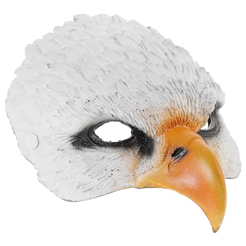 WRITWAA Adlermaske Neuheit Adlermaske Adler Tiermaske Cosplay Vogelmasken Für Halloween Partyzubehör von WRITWAA