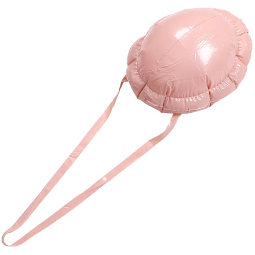 WRITWAA Aufblasbarer Weihnachtsmannbauch Für Cosplay Realistischer Schwangeren-look Requisite Für Halloween & Weihnachten Unisex-anzug von WRITWAA
