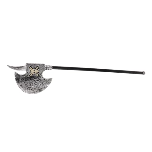 WRITWAA Axtstütze Halloween Dekoration Halloween Halloween Halloween Horror-Kostüm-Requisiten Spielzeugaxt Halloween Halloween- Plastik Silver von WRITWAA