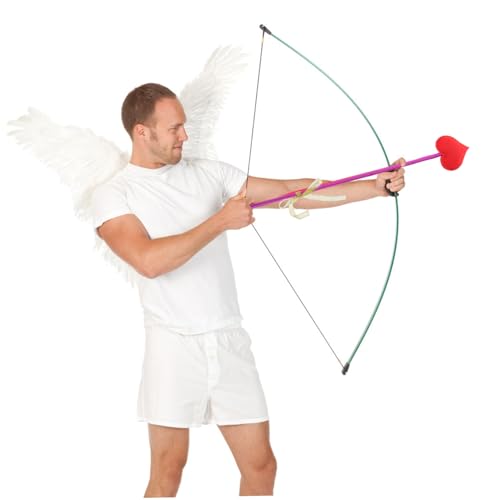 WRITWAA Cosplay Cupid Engels Haarreif mit Bogen und Leichtes Kostüm Accessoire für Damen Dekoratives Party und Valentinstags Headband Wiederverwendbar und Sicher von WRITWAA