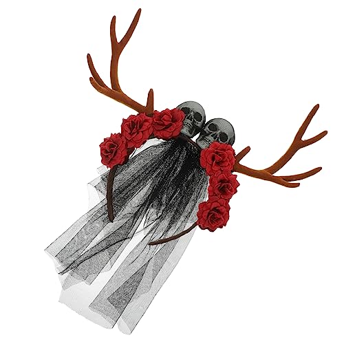 WRITWAA Cosplay Geweih Haarreif für Halloween Antler Headband Hellbraun Geeignet für Gothic Kostüme und Partys Bequem und Vielseitig Einsetzbar WRITWAA Cosplay Geweih Haarreif für Halloween Antler Headband Hellbraun Geeignet für Gothic Kostüme und Partys Bequem und Vielseitig Einsetzbar von WRITWAA