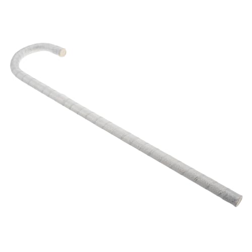 WRITWAA Cosplay Tanzstock Silber Carbonfaser Leichter Tanz Requisit Gehstock für Jazz Dance Ergonomisch Langlebig Vielseitig für Schule und Bühne von WRITWAA