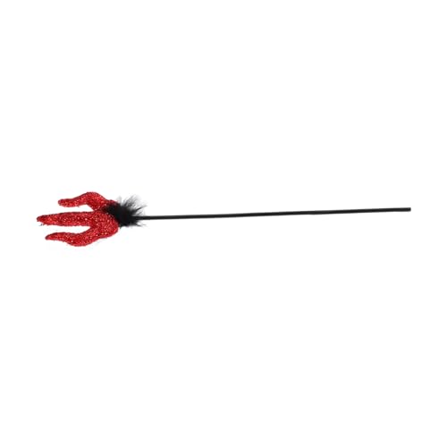 WRITWAA Dreizack Stock Dämon Cosplay Halloween Party Deko Halloween deko Halloween Auftritt Requisiten Teufel Handstab Party-Dämon-Requisite Dämonenstütze Mistgabel Plüsch rot WRITWAA Dreizack Stock Dämon Cosplay Halloween Party Deko Halloween deko Halloween Auftritt Requisiten Teufel Handstab Party-Dämon-Requisite Dämonenstütze Mistgabel Plüsch rot von WRITWAA