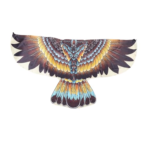 WRITWAA Eagle Cloak für Erwachsene Halloween Kostüm Umhang Cosplay Zubehör für Partys Deko Umhang für Halloween Bühnenaufführungen für Unvergessliche Kostümpartys von WRITWAA
