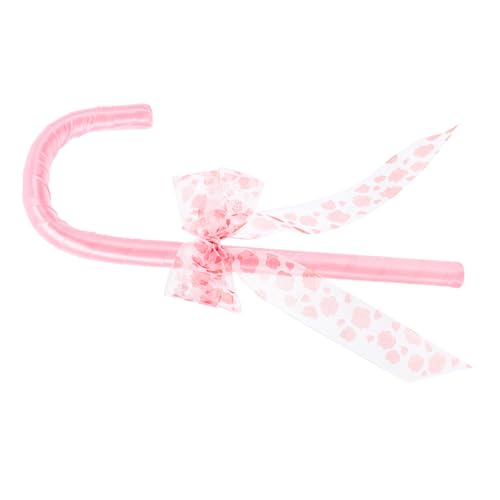 WRITWAA Eleganter Kostümstock mit Dekorativer Schleife Pinker Kunststoffstab Vielseitiges Accessoire für Halloween Valentinstag Party und Cosplay Auffälliger Bühnenstab für Damen WRITWAA Eleganter Kostümstock mit Dekorativer Schleife Pinker Kunststoffstab Vielseitiges Accessoire für Halloween Valentinstag Party und Cosplay Auffälliger Bühnenstab für Damen von WRITWAA