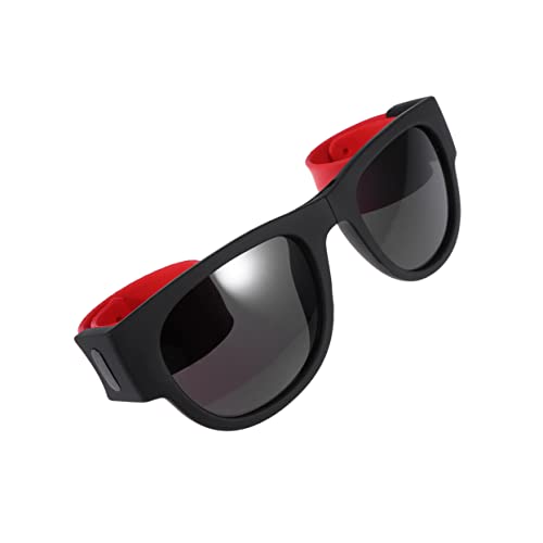 WRITWAA Faltbare Party Sonnenbrille für Erwachsene für Geburtstagsfeiern Neonpartys Halloween Brillenetui Mikrofasertuch WRITWAA Faltbare Party Sonnenbrille für Erwachsene für Geburtstagsfeiern Neonpartys Halloween Brillenetui Mikrofasertuch von WRITWAA
