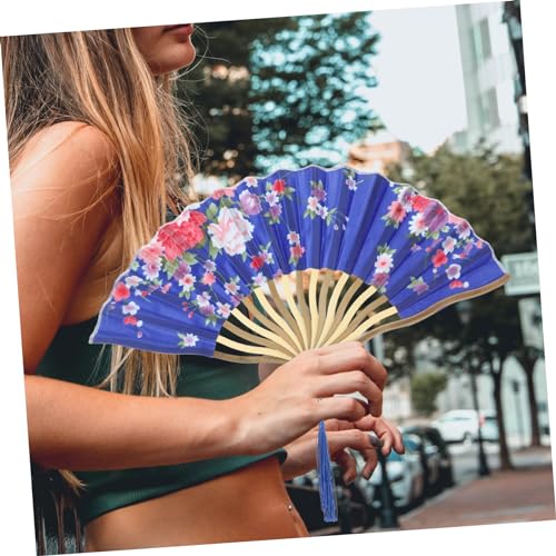 WRITWAA Faltbarer Handfächer Aus Holz Und Satin Klassischer Japanischer Fächer Retro-design Klein Und Elegant Zum Fächeln Und Kühlen Im Sommer Detaillierte Verarbeitung Und Antikes WRITWAA Faltbarer Handfächer Aus Holz Und Satin Klassischer Japanischer Fächer Retro-design Klein Und Elegant Zum Fächeln Und Kühlen Im Sommer Detaillierte Verarbeitung Und Antikes von WRITWAA