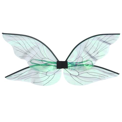 WRITWAA Feenflügel Festivalflügel Messeflügel Maskenflügel Kostüm Festliche Feenparty Gastgeschenke Feenflügel Kostüm Vergoldete Flügel Karneval Schillernde Flügel Zikadenfeenflügel Garn WRITWAA Feenflügel Festivalflügel Messeflügel Maskenflügel Kostüm Festliche Feenparty Gastgeschenke Feenflügel Kostüm Vergoldete Flügel Karneval Schillernde Flügel Zikadenfeenflügel Garn von WRITWAA