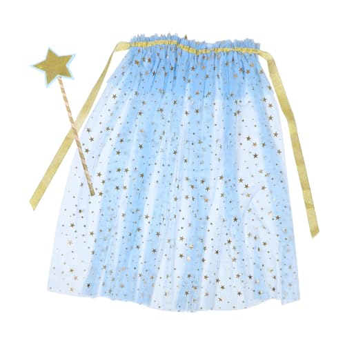 WRITWAA Feenumhang Tüll Cape Halloween-kostüme Für Kleine Mädchen Prinzessinnenschal Umhang Verkleiden Halloween-kostüm Für Meerjungfrau Verkleiden Sky-blue Gittergewebe WRITWAA Feenumhang Tüll Cape Halloween-kostüme Für Kleine Mädchen Prinzessinnenschal Umhang Verkleiden Halloween-kostüm Für Meerjungfrau Verkleiden Sky-blue Gittergewebe von WRITWAA