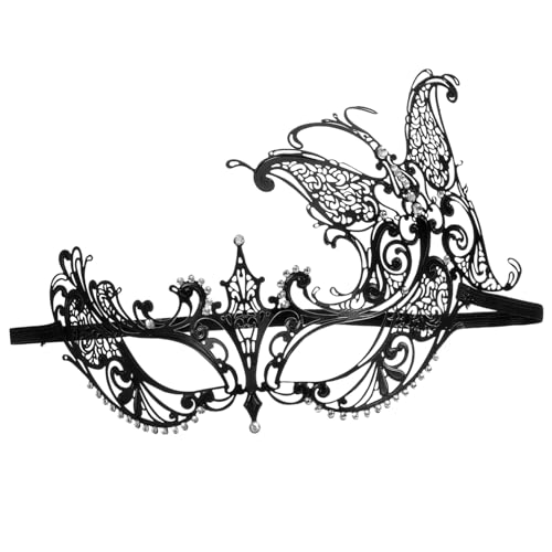 WRITWAA Frauenmaske Handgemachtes Halloween Gesicht Gorilla-maske Maskerademaske Halloween-cosplay-maske Maskerade-maske Masse Maskieren Maske Für Frauen Masken Black Strasssteine WRITWAA Frauenmaske Handgemachtes Halloween Gesicht Gorilla-maske Maskerademaske Halloween-cosplay-maske Maskerade-maske Masse Maskieren Maske Für Frauen Masken Black Strasssteine von WRITWAA