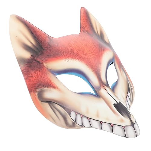 WRITWAA Fuchs Maske halloween halllowen faschingsmasken the mask lustige masken vulp Frauen maskieren -Maske weiße Maskerade Kostümpartyzubehör dekorative Tiermaske Eva WRITWAA Fuchs Maske halloween halllowen faschingsmasken the mask lustige masken vulp Frauen maskieren -Maske weiße Maskerade Kostümpartyzubehör dekorative Tiermaske Eva von WRITWAA