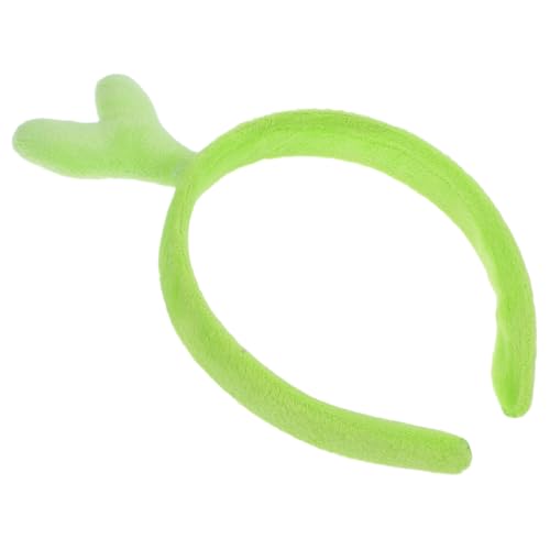 WRITWAA Geburtstag Haarband Keimstöcke Wenig Grün Cosplay Sprossen-clip Modern Party Sprossenclips Geburtstag Haarschmuck Bopper-stirnband Für Erwachsene Green Stoff von WRITWAA