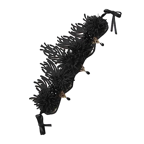 WRITWAA Gothic Krone Haarschmuck für Halloween Stirnband mit Einzigartigem Design für Kostümpartys und Cosplay für Damen und Mädchen von WRITWAA