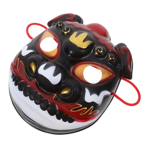 WRITWAA Gruselige Schwarze Maske für Halloween Festival Tierkostüm Maskerade Party Requisit für Kostüm und Tanzveranstaltungen WRITWAA Gruselige Schwarze Maske für Halloween Festival Tierkostüm Maskerade Party Requisit für Kostüm und Tanzveranstaltungen von WRITWAA