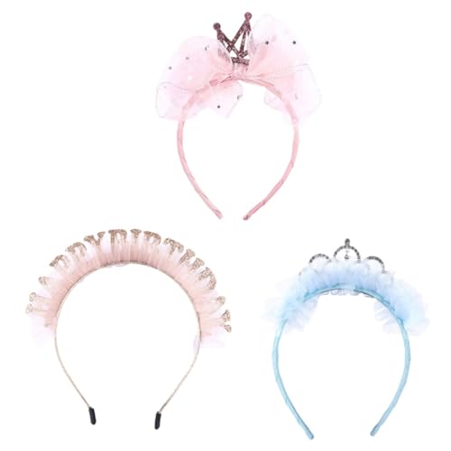WRITWAA Haarband für Glitzer und Krone Perfektes Geburtstags Stirnband für Babypartys und Familienfotos Hochwertiges Material Bezaubernder Haarschmuck WRITWAA Haarband für Glitzer und Krone Perfektes Geburtstags Stirnband für Babypartys und Familienfotos Hochwertiges Material Bezaubernder Haarschmuck von WRITWAA