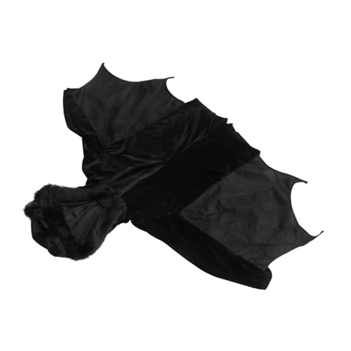 WRITWAA Halloween Fledermaus Kostüm Outfit Für Mädchen Masquerade Dress Up Zubehör Cosplay Set S Für Körpergröße von WRITWAA