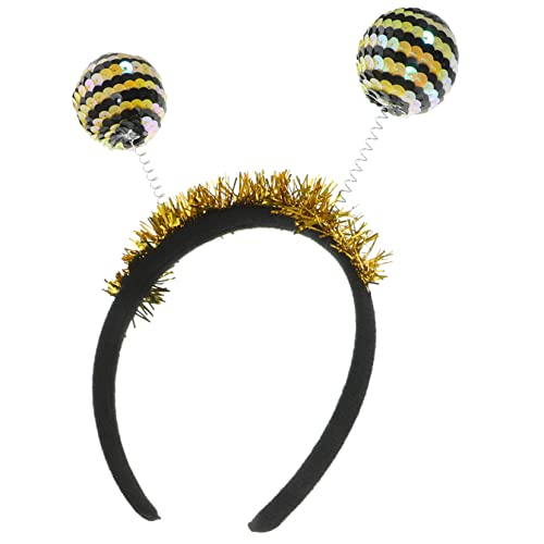 WRITWAA Halloween Haarreif Erwachsene mit Glitzer Lustiges Insektendesign für Karneval und Partys Accessoire für Halloweenfeiern und Cosplay von WRITWAA